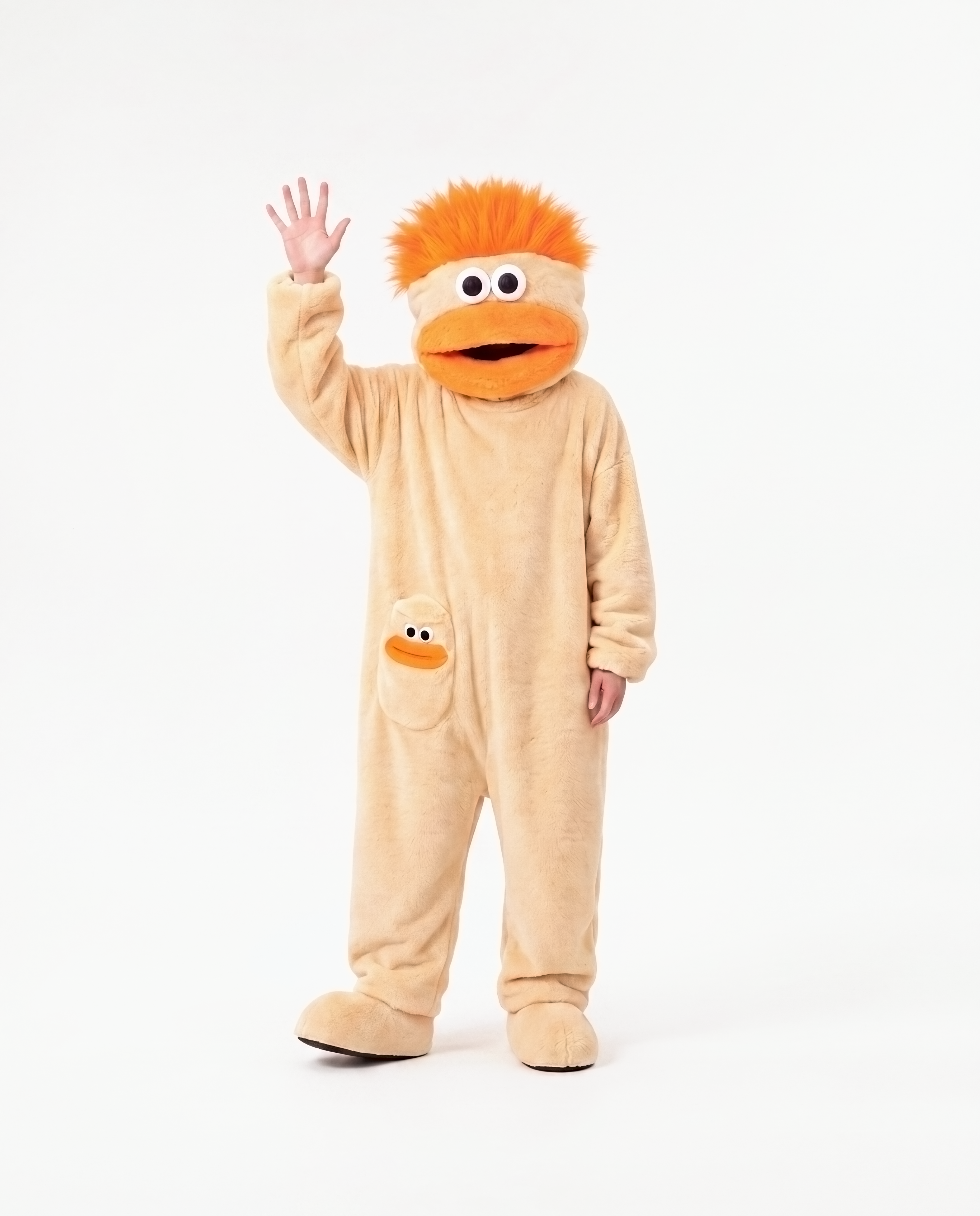 color:Butterscotch|Butterscotch monster onesie