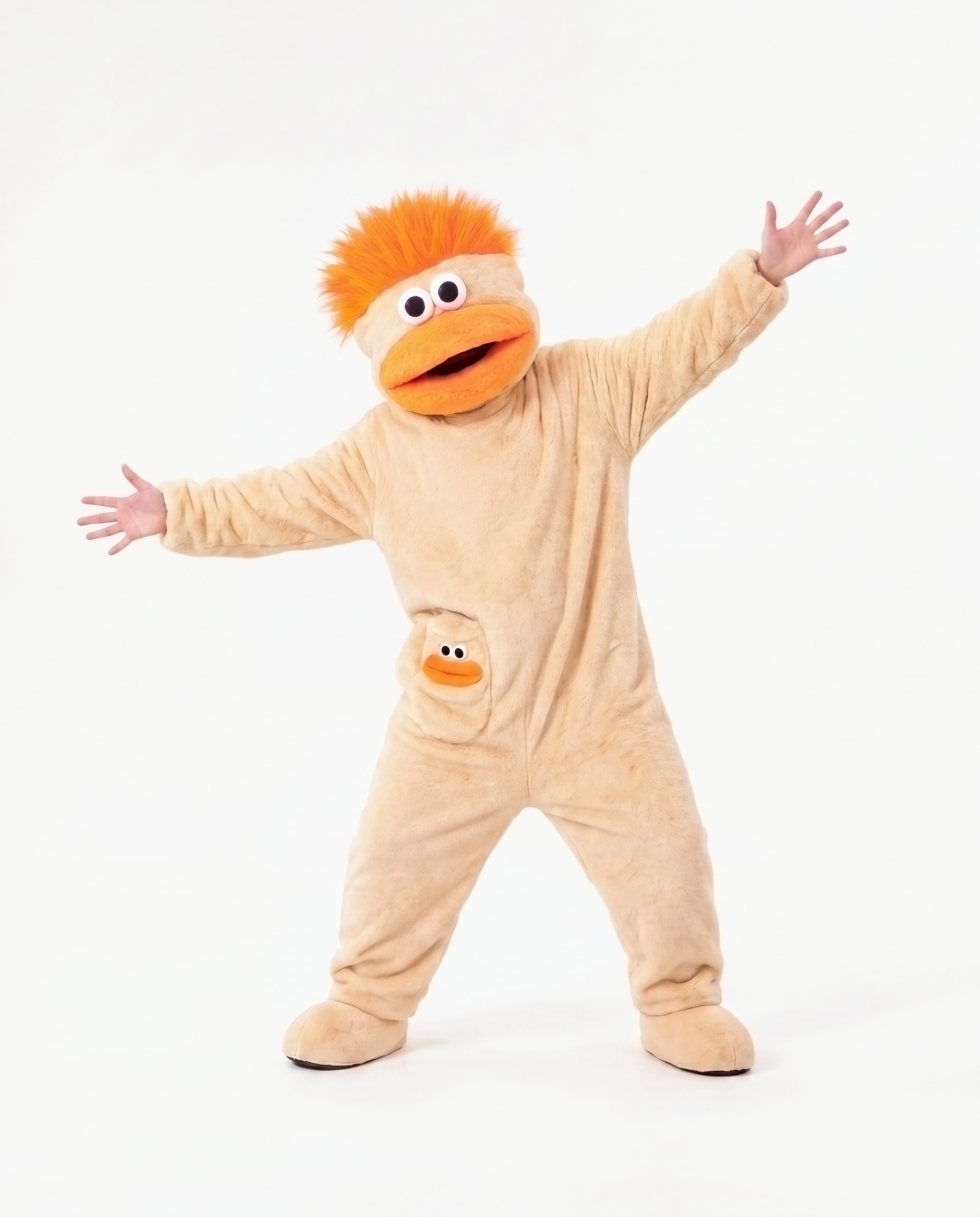 color:Butterscotch|Butterscotch monster onesie