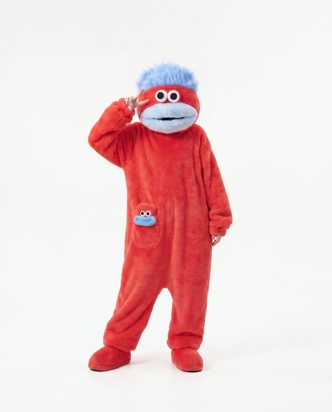 Cherry monster onesie