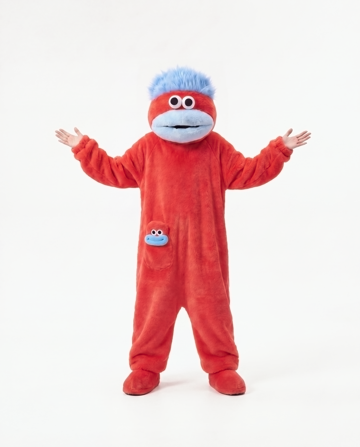 Cherry monster onesie